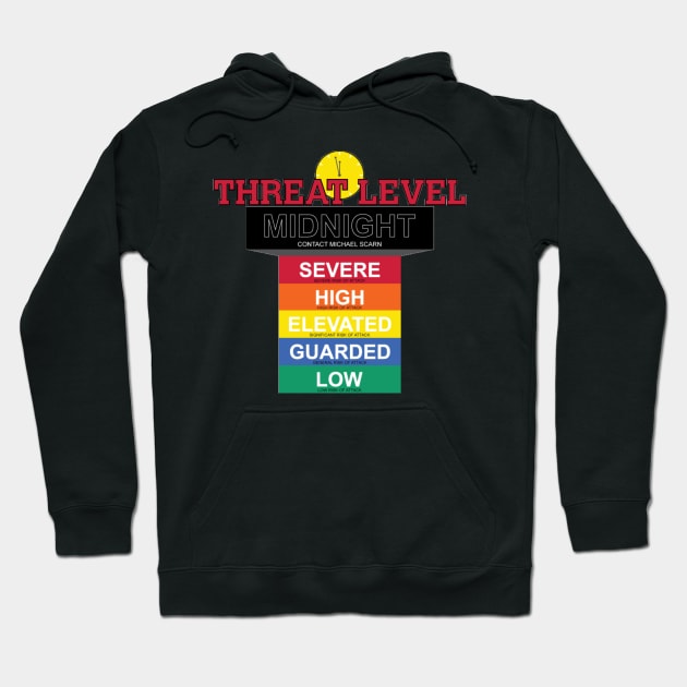 Threat Level Midnight Hoodie by huckblade